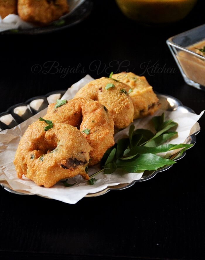 Medu Vada - Binjal's Veg Kitchen