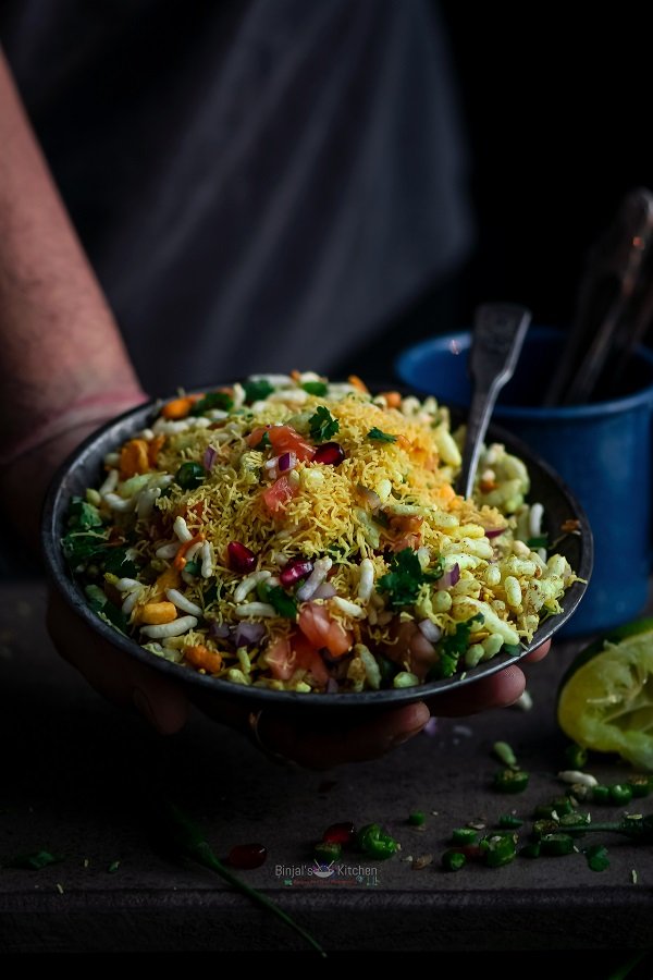 Bombay Chowpatty Style Bhel Puri