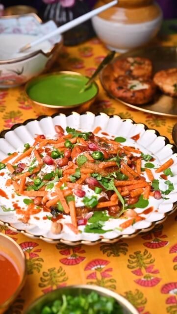 Farali Aloo Tikki Chaat hits the spot with its perfect blend of textures and tangy, spicy, cooling notes. This vrat-friendly twist on traditional chaat brings together comforting aloo tikkis with a medley of farali-approved toppings that are both festive and satisfying. It’s a dish that feels like a celebration on your plate.
.
Comment “ CHAAT “ I’ll share recipe with you in your inbox!
.
.

Follow @binjalsvegkitchen for more delicious vrat friendly recipes…..
.
.
.