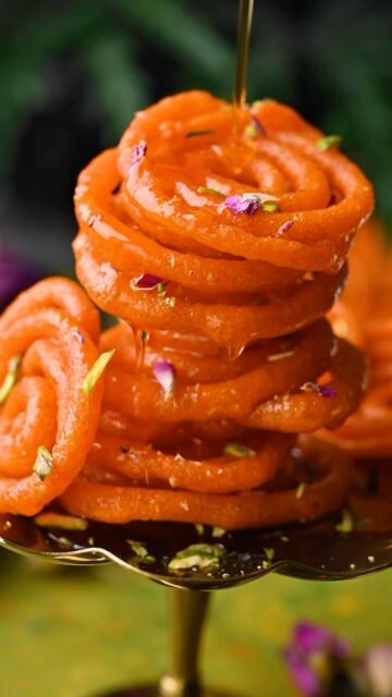 Instant Jalebi ✨
Crispy, Juicy and Ready in Minutes for Dussehra
.
.
Sweeten up your Dussehra celebrations with instant jalebi! Crispy on the outside, juicy on the inside, soaked in saffron-infused syrup. No long fermentation, just mix, fry, dip and enjoy with Fafda, Sambharyo, Chutney and cup of cha!
.
.
💬 Comment “ JALEBI ” below and I will share the detailed recipe straight to your inbox!
.
.
.
👉 Follow @binjalsvegkitchen for festive Indian sweets!