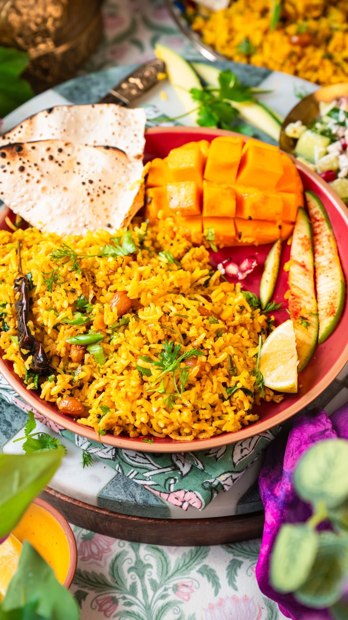 Maharashtrian Style Kairi Chana Dal Bhaat 
Made with @authenticroyalfoods Premium Basmati Rice from their beautiful 20 lb jute bag, this summer special rice dish is packed with fresh flavors and perfectly fluffy grains. #AD
The first time I tasted this dish was at my Marathi friend’s home, made by her mom. I still remember how unique and delicious the combination of tangy raw mango, chana dal, fresh coconut, and fragrant rice tasted. Since then, it has become one of my favorite summer meals, and today I’m sharing my version with you.
Using Royal Basmati Rice makes all the difference. The long, aromatic grains stay separate and fluffy, making this dish perfect for summer gatherings, family get togethers, potlucks, and festive meals. Serve it with koshimbir, papad, pickle, and yogurt for a complete and comforting meal.
.
Comment “KAIRI” and I’ll send the full recipe to your inbox.