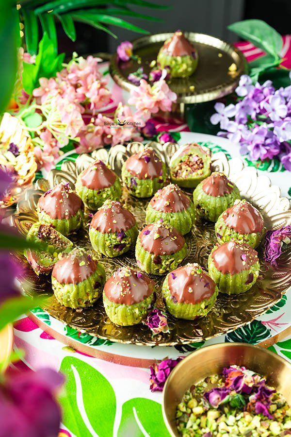 Dubai Chocolate-Style Modak