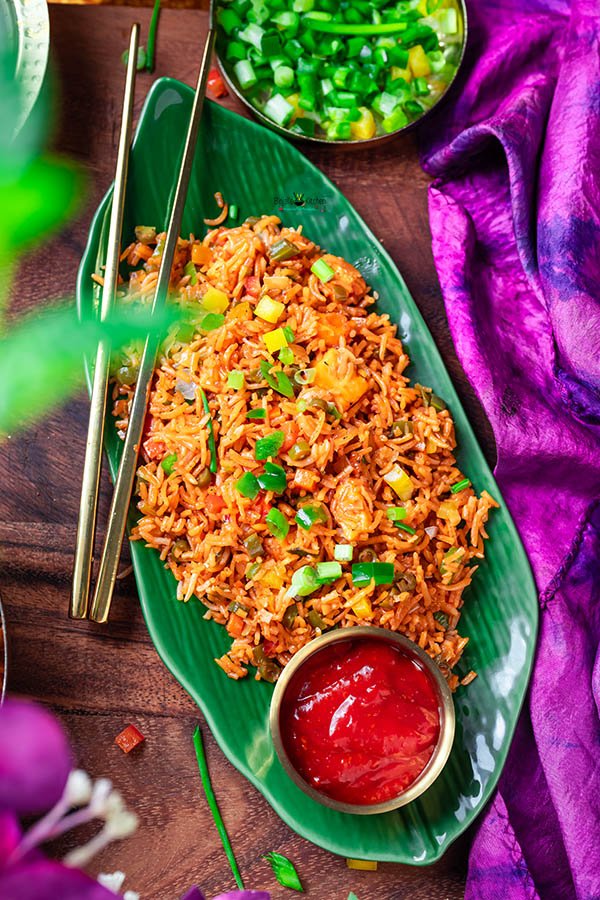 Schezwan Fried Rice 
