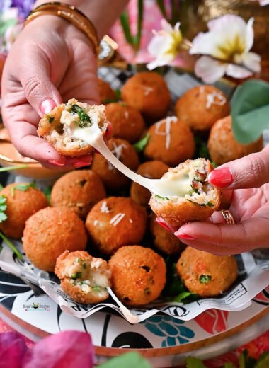 Chili Cheese Rice Balls Recipe