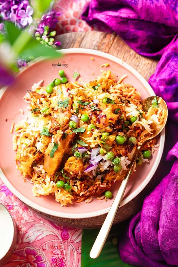 Baked Aloo Gobhi Rice