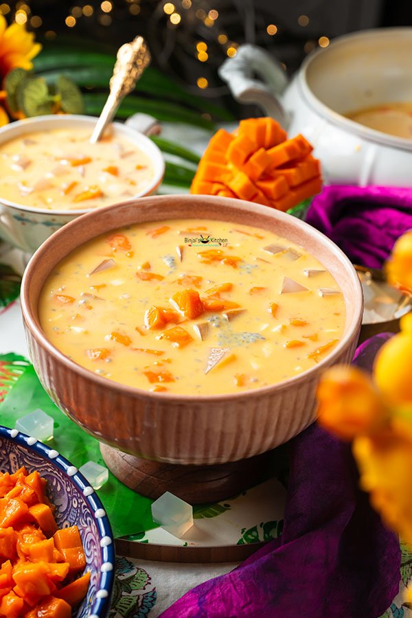 Mango Sago Pudding 