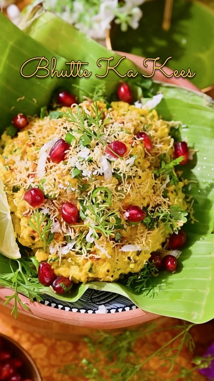 🌽 This famous Indori street food deserves a spot on your table!

Creamy, buttery, perfectly spiced, and loaded with fresh coconut, nylon sev, pomegranate, jeeralu, and a squeeze of lime… this Bhutte Ka Kees is comfort food at its best! 🤤✨

Made with fresh sweet corn and simple ingredients, this traditional Madhya Pradesh delicacy is incredibly easy to make and absolutely irresistible.

👇 Want the full recipe?

Comment “CORN” and I’ll send it straight to your inbox! 💛

Don’t forget to Follow @binjalsvegkitchen for more easy and delicious vegetarian recipes. ❤️