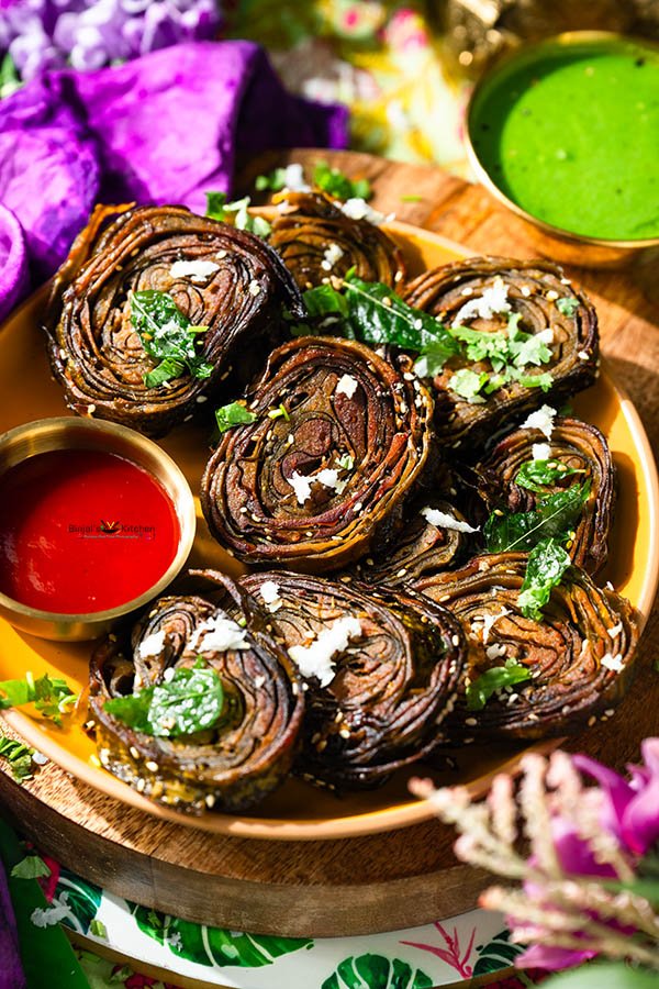 Patra | Aloo Wadi | Gujarati Patra