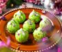 Lauki Modak Stuffed with Tutti Frutti Burfi