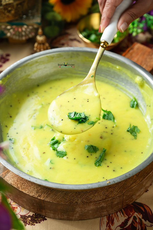 Farsan Kadhi Chutney Recipe