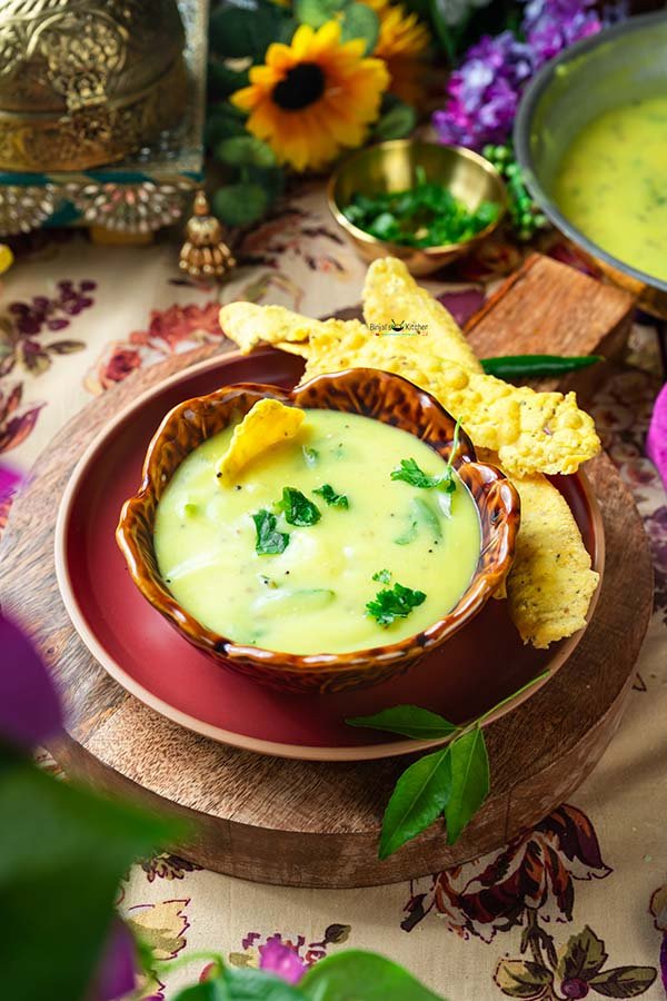 Farsan Kadhi Chutney Recipe